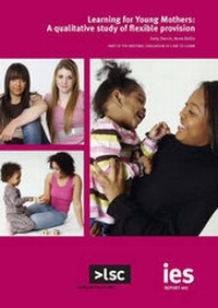 Enlarge image Cover: Learning for Young Mothers - Institute for Employment Studies