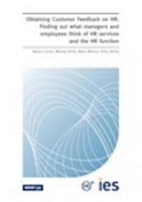 Enlarge image Cover: Obtaining Customer Feedback on HR - Institute for Employment Studies