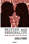 Cover: Writing and Personality - Karnac Books