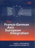 Cover: The Franco-German Axis in European Integration - Edward Elgar Publishing