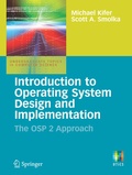 Cover: Introduction to Operating System Design and Implementation - Springer