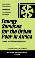 Cover: Energy Services for the Urban Poor in Africa - Zed Books Ltd