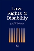 Cover: Law, Rights and Disability - Jessica Kingsley Publishers