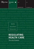 Cover: Regulating Health Care - King's Fund
