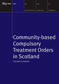 Cover: Community-based Compulsory Treatment Orders in Scotland - King's Fund