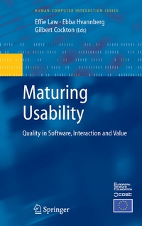 Enlarge image Cover: Maturing Usability - Springer