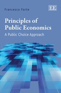 Cover: Principles of Public Economics - Edward Elgar Publishing