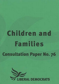 Enlarge image Cover: Children and Families - Liberal Democrat Publications