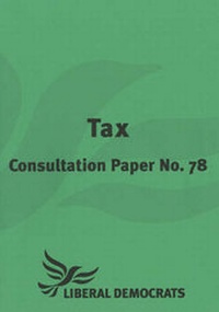 Enlarge image Cover: Tax - Liberal Democrat Publications