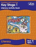 Cover: Key Stage 1 Literacy: Reception, Term 1 - Letts Educational