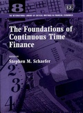 Cover: The Foundations of Continuous Time Finance - Edward Elgar Publishing
