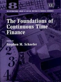 Enlarge image Cover: The Foundations of Continuous Time Finance - Edward Elgar Publishing
