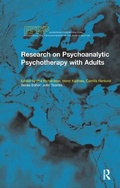 Cover: Research on Psychoanalytic Psychotherapy with Adults - Karnac Books