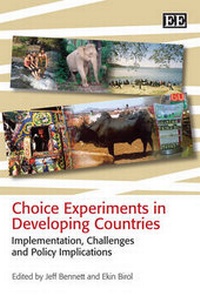 Enlarge image Cover: Choice Experiments in Developing Countries - Edward Elgar Publishing