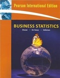 Cover: Business Statistics - Pearson