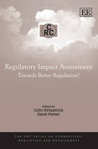 Enlarge image Cover: Regulatory Impact Assessment - Edward Elgar Publishing