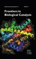 Cover: Frontiers in Biological Catalysis - Portland Press