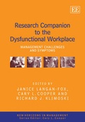 Cover: Research Companion to the Dysfunctional Workplace - Edward Elgar Publishing