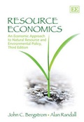 Cover: Resource Economics - Edward Elgar Publishing