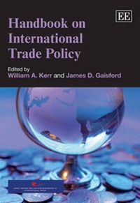 Enlarge image Cover: Handbook on International Trade Policy - Edward Elgar Publishing