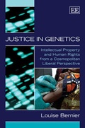Cover: Justice in Genetics - Edward Elgar Publishing
