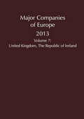 Cover: Major Companies of Europe 2013 Vol 7 - Cengage Learning