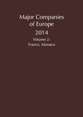 Cover: Major Companies of Europe 2014 - Graham & Whiteside Ltd