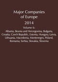 Cover: Major Companies of Europe 2014 - Graham & Whiteside Ltd