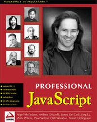 Abbildung von: PRO JAVASCRIPT, - WROX Press Ltd