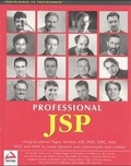 Cover: PRO JSP, - WROX Press Ltd