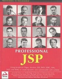 Enlarge image Cover: PRO JSP, - WROX Press Ltd
