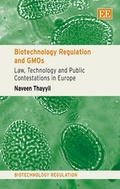 Cover: Biotechnology Regulation and GMOs - Edward Elgar Publishing
