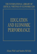 Cover: Education and Economic Performance - Edward Elgar Publishing