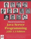Cover: PRO JAVA SRVR, - WROX Press Ltd