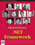 Cover: PRO.NET FRMWR, - WROX Press Ltd