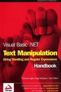 Enlarge image Cover: VB.NET TEXT MA, - WROX Press Ltd