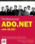 Cover: PRO ADO.NET, - WROX Press Ltd