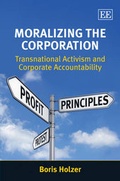 Cover: Moralizing the Corporation - Edward Elgar Publishing