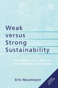 Cover: Weak versus Strong Sustainability - Edward Elgar Publishing