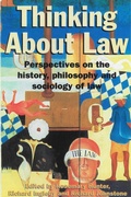 Cover: Thinking About Law - Allen & Unwin