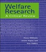 Cover: Welfare Research - Routledge