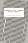 Cover: An Introduction To The Philosophy Of Social Research - Routledge