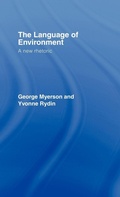 Cover: The Language Of Environment - Routledge