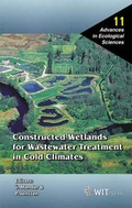 Cover: Constructed Wetlands for Wastewater Treatment in Cold Climates - WIT Press