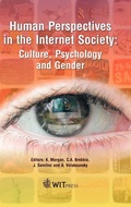 Cover: Human Perspectives in the Internet Society - WIT Press