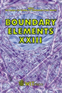 Enlarge image Cover: Boundary Elements: 23rd - WIT Press