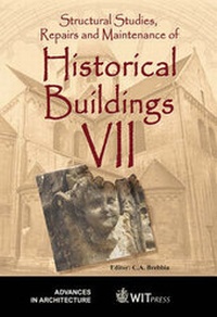 Enlarge image Cover: Structural Studies, Repairs and Maintenance of Historical Buildings: International Conference 7th - WIT Press