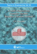 Cover: A Multi-dimensional Complex Variable Boundary Element Methods - WIT Press