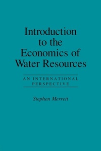 Enlarge image Cover: Introduction To The Economics Of Water Resources - Routledge