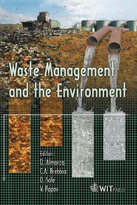 Enlarge image Cover: Waste Management and the Environment - WIT Press